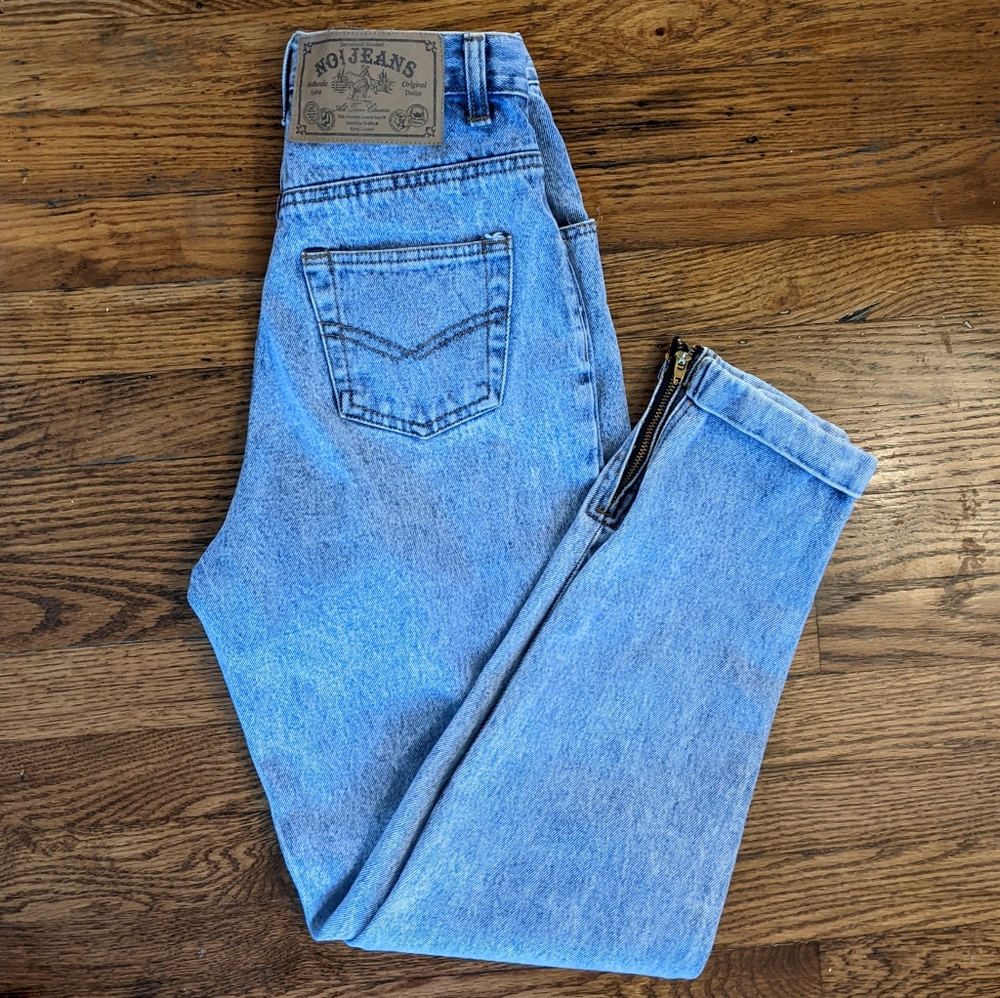 VINTAGE Absolutely No! Jeans High Rise Mom Jeans